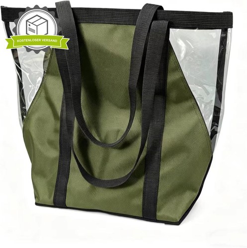 Einkaufstasche transparent 40l - transparent,