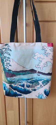 Vintage stoff einkaufstasche - vintage, stoff-einkaufstasche