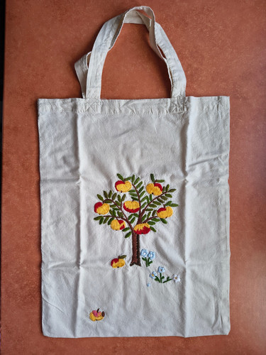 Handbestickte tasche shopper - tasche,