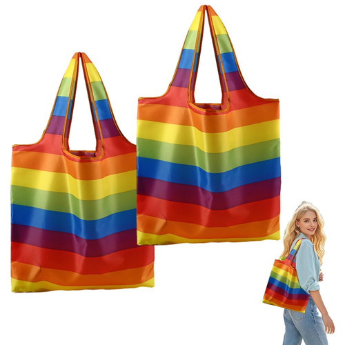 Faltbare einkaufstasche bunt - einkaufstasche,