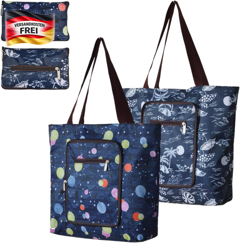 Faltbare einkaufstaschen set - faltbare,
